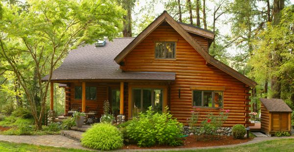 Cost of Log Home Exterior Cleaning in Sterling
