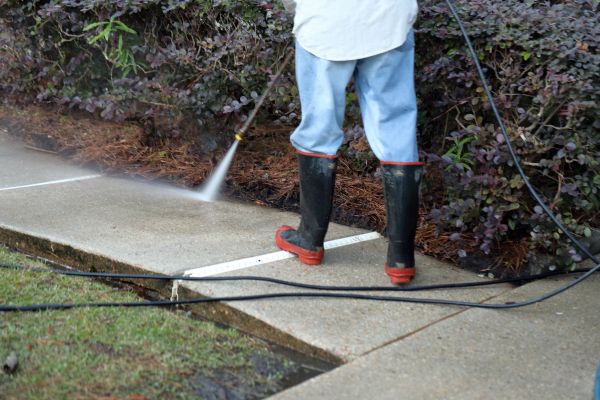 Cement Cleaning in Sterling