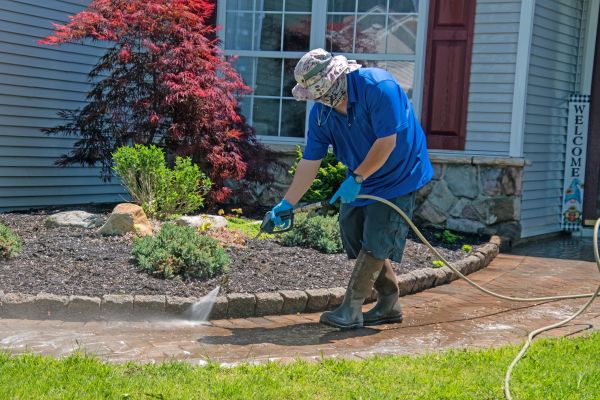 Cost of Brick Walkway Cleaning in Sterling