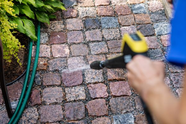 Cost of Paver Sidewalk Cleaning in Sterling