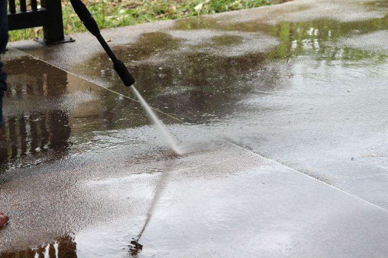 Concrete Patio Washing